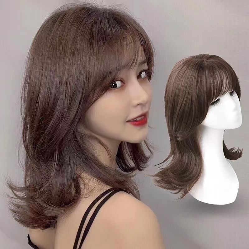 Hair Cloud Perm Short Curly Valgus Wig Long Curls