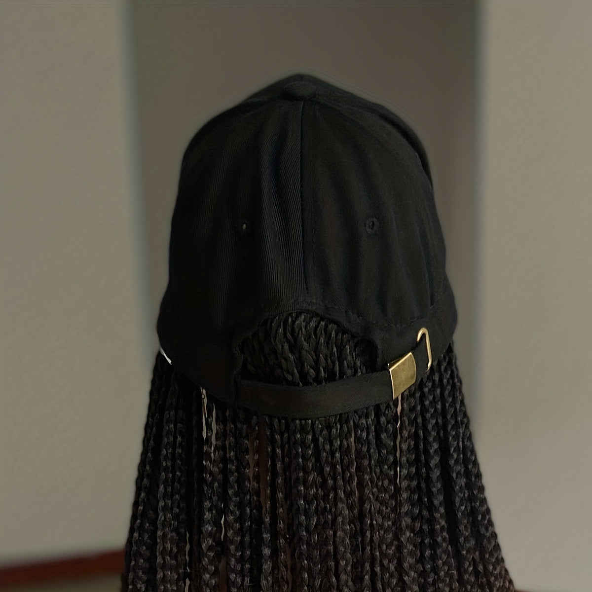 African Black Dreadlocks Hat Hand-woven Braid Other Wig