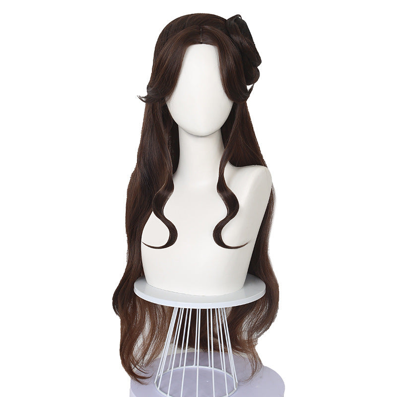 Egg Puff Party Double Ponytail Linkage Simulation Cos Wig