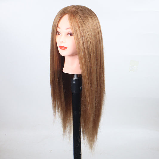 Hair Mannequin Head Can Be Permed Rolled Dummy Mould Practice Other Wig