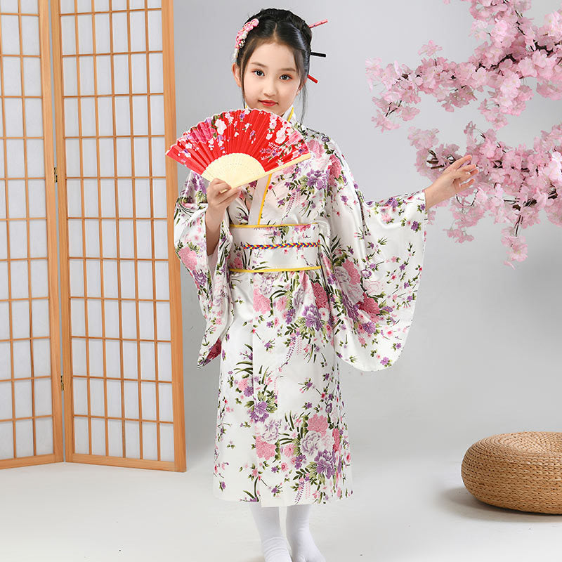 Women's & Children's Clothing Performance Printing Bathrobe Nightgown Primary Children's Suit