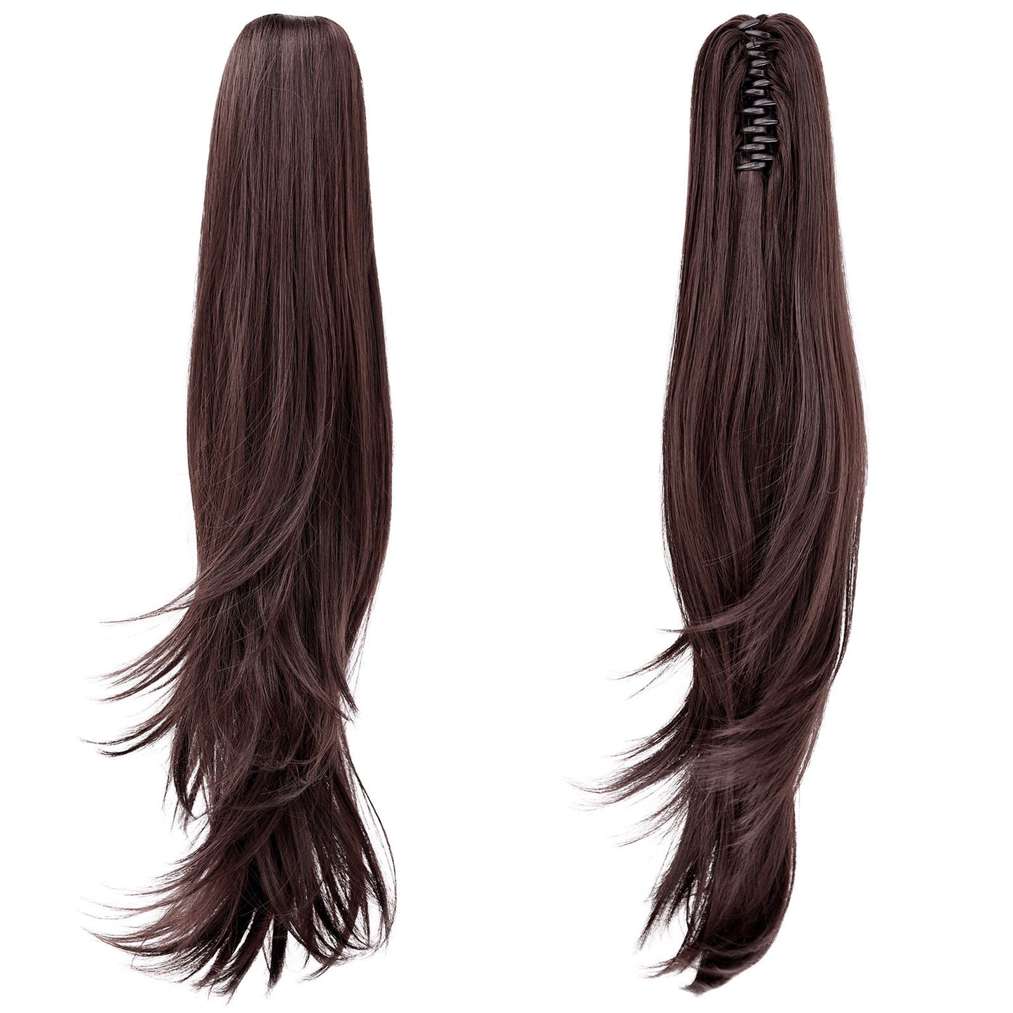 Women's Fiber Jaws Clamp Big Hair Claws High Wig Ponytail