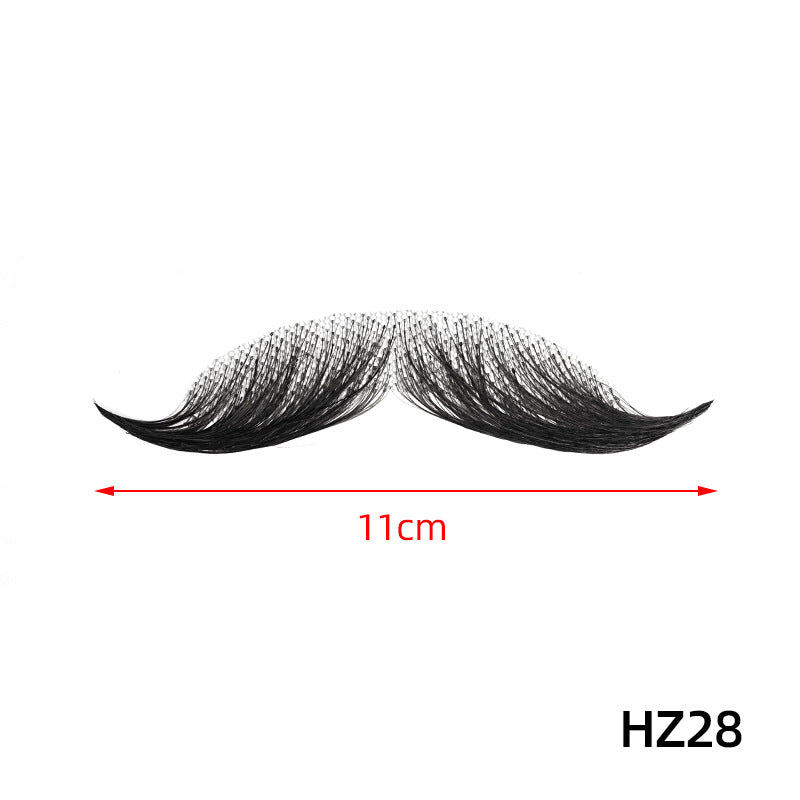 Fake Beard Invisible Seamless Human Hair Eyebrows Film Television Props Other Wig