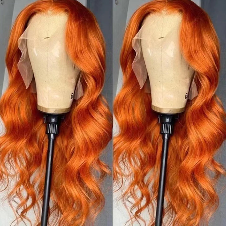 Lace Sheath Curly Hair Big Wave Light Wig Long Curls