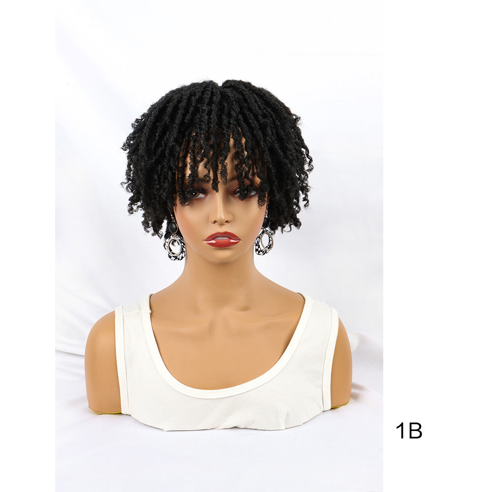 Chemical Fiber Empty Heart Braid Hairpiece Natural Other Wig