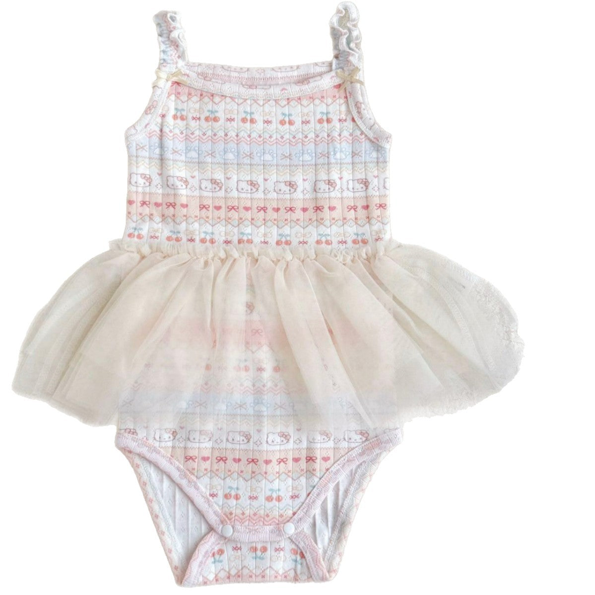 Suspenders Gauze Skirt Bodysuit Infants Romper Bloomer With Hundred Days Jumpsuit, Climbing Suit