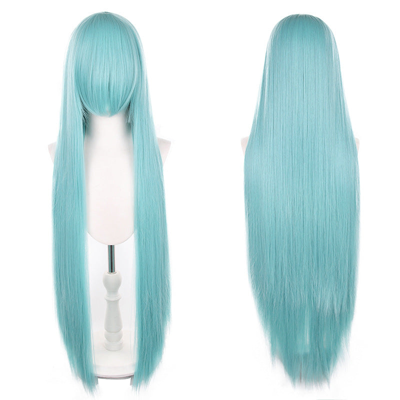 Mao Style Universal Scalp Head Long Bangs Cos Wig