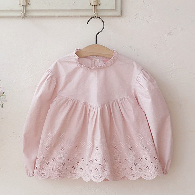 Strawberry Shan Lady Lace Doll Type Children's Shirt