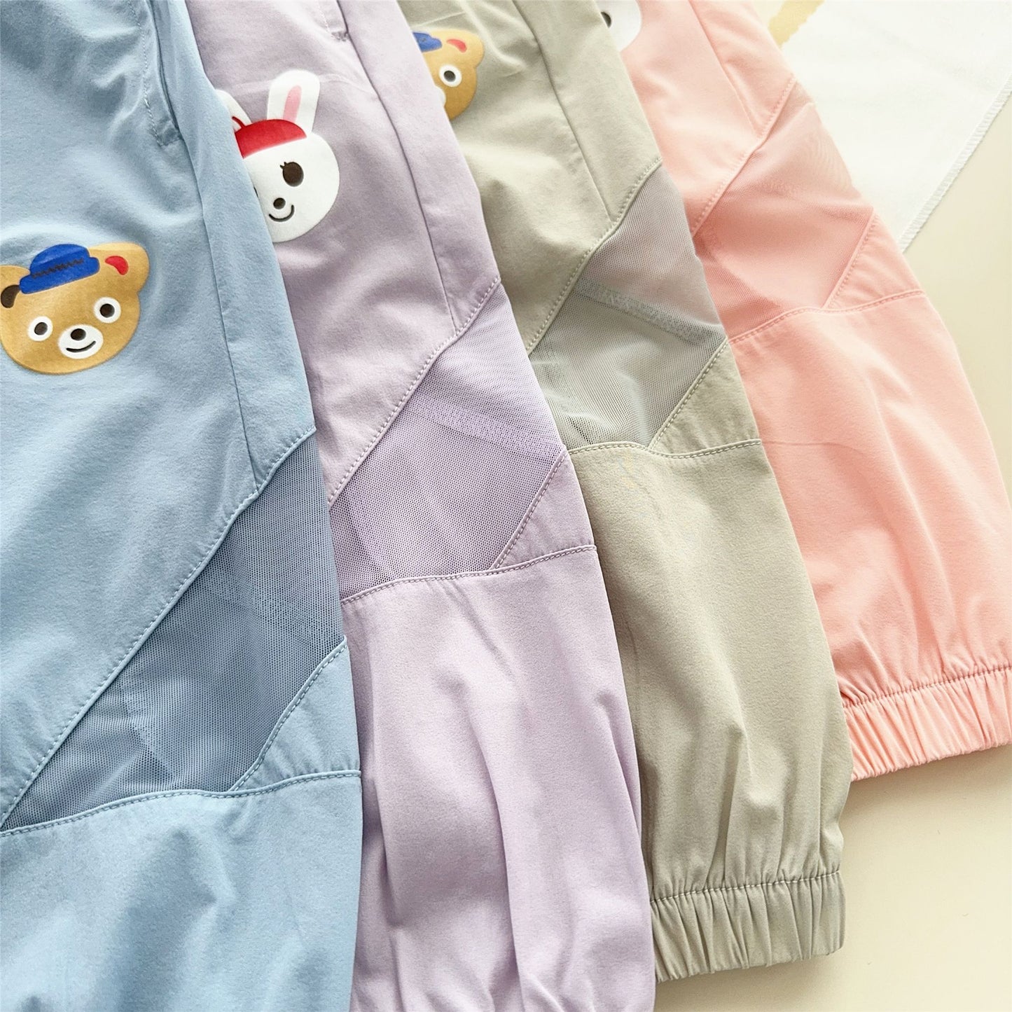 Women's & Men's Stretch Air Conditioning Class Summer Bloomers Children's Pants