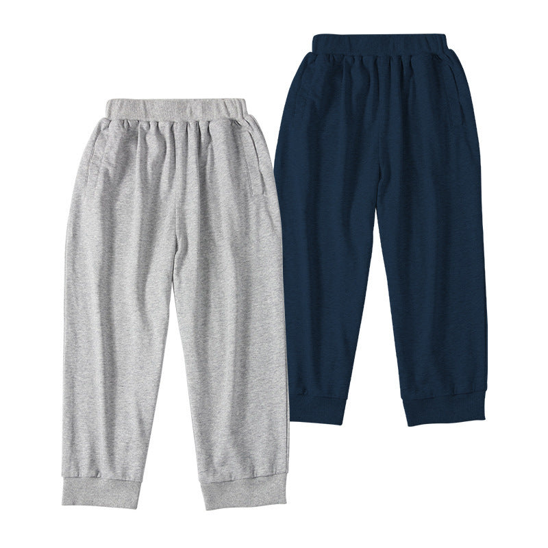 Children's Primary School Uniform Middle Campus Cropped Children's Pants