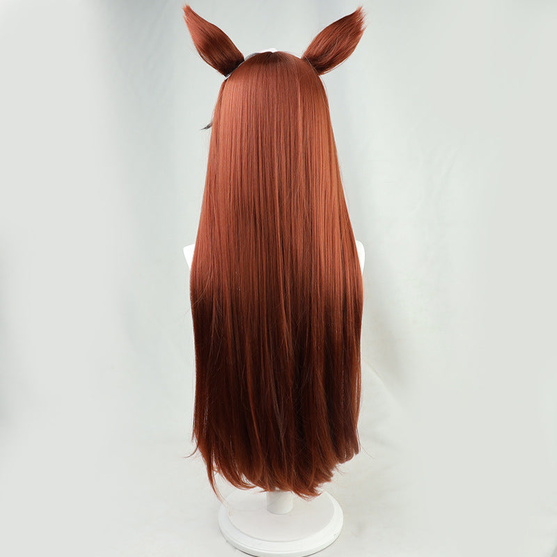 Man Horse Racing Mother Lu Duo Cos Wig