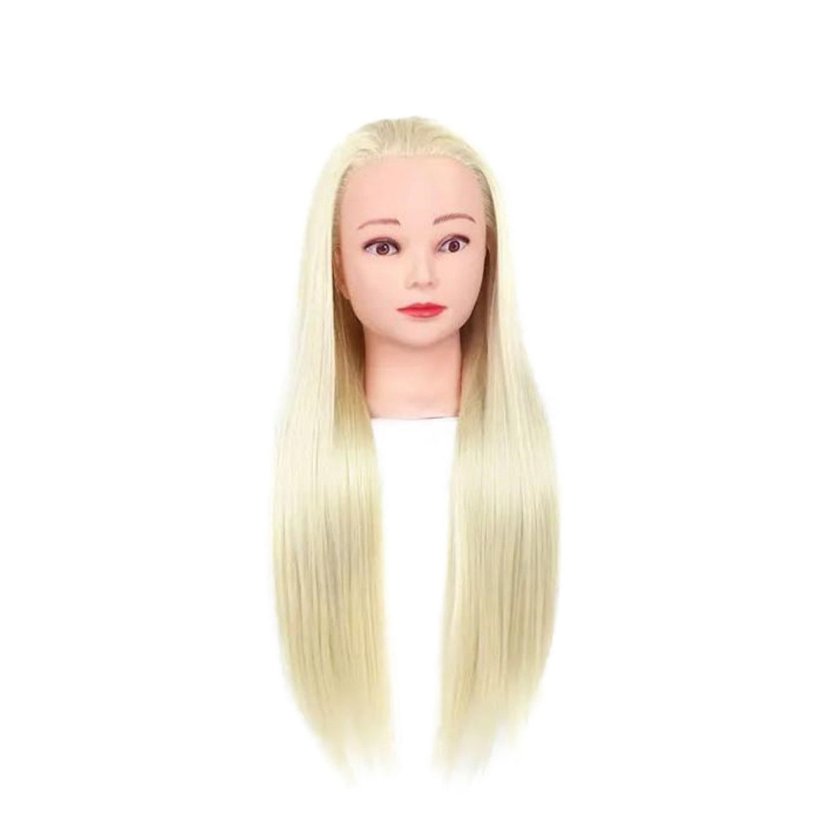 High Simulation Head Hairdressing Beginner Practice Model Barber Other Wig