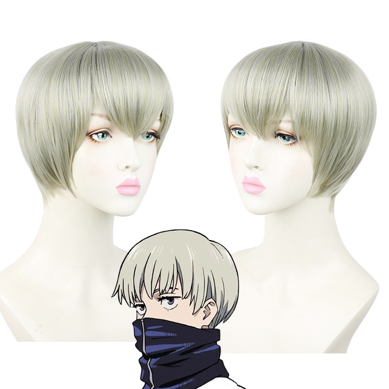 War Five Wu Hair Stick Three Rounds Fiber Cos Wig