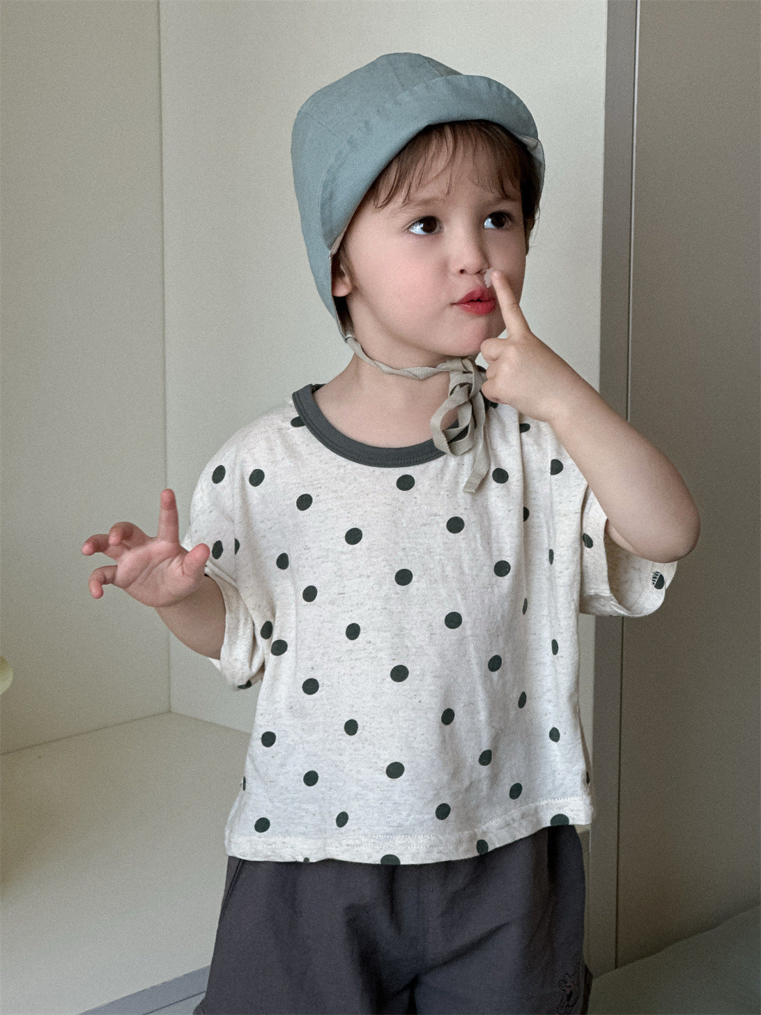 Children's Clothes Thin Clothing Korean Style Shirt T-shirt Children's Suit