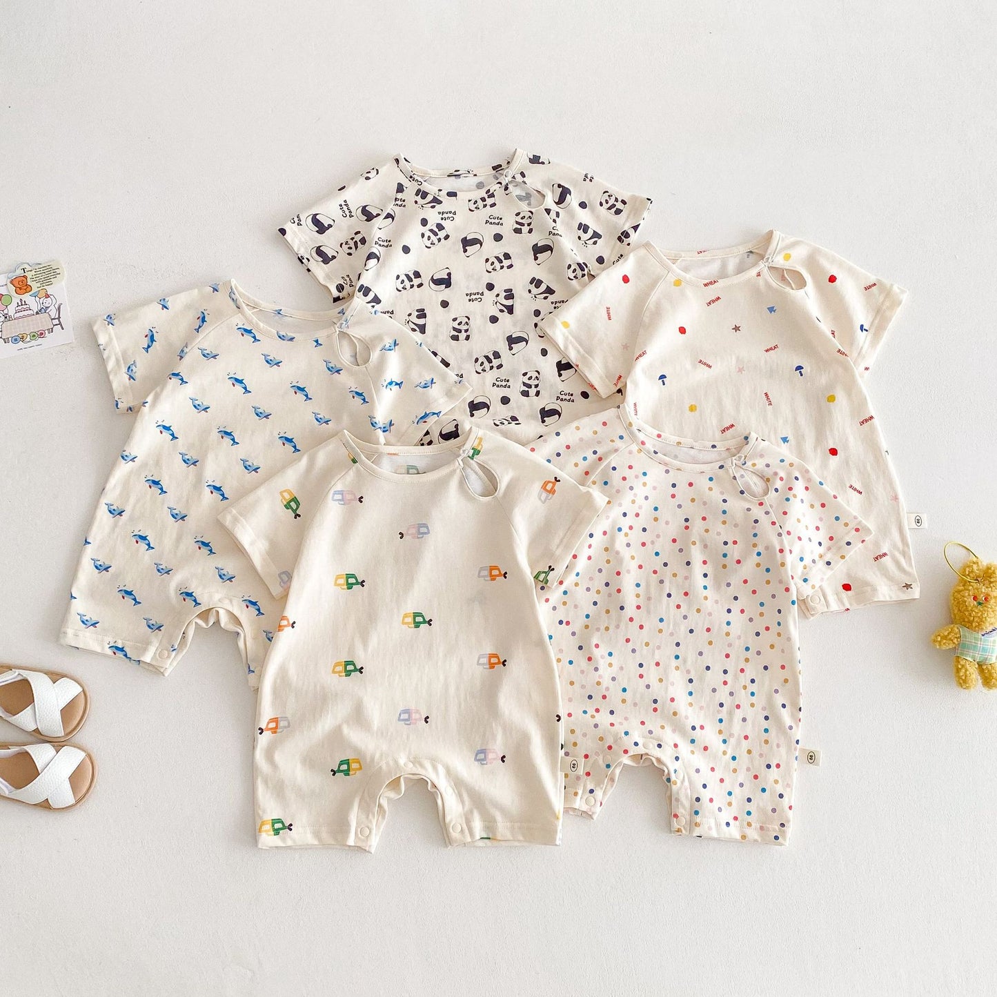 No Thin Bodysuit Summer Full Version Cartoon Jumpsuit, Climbing Suit