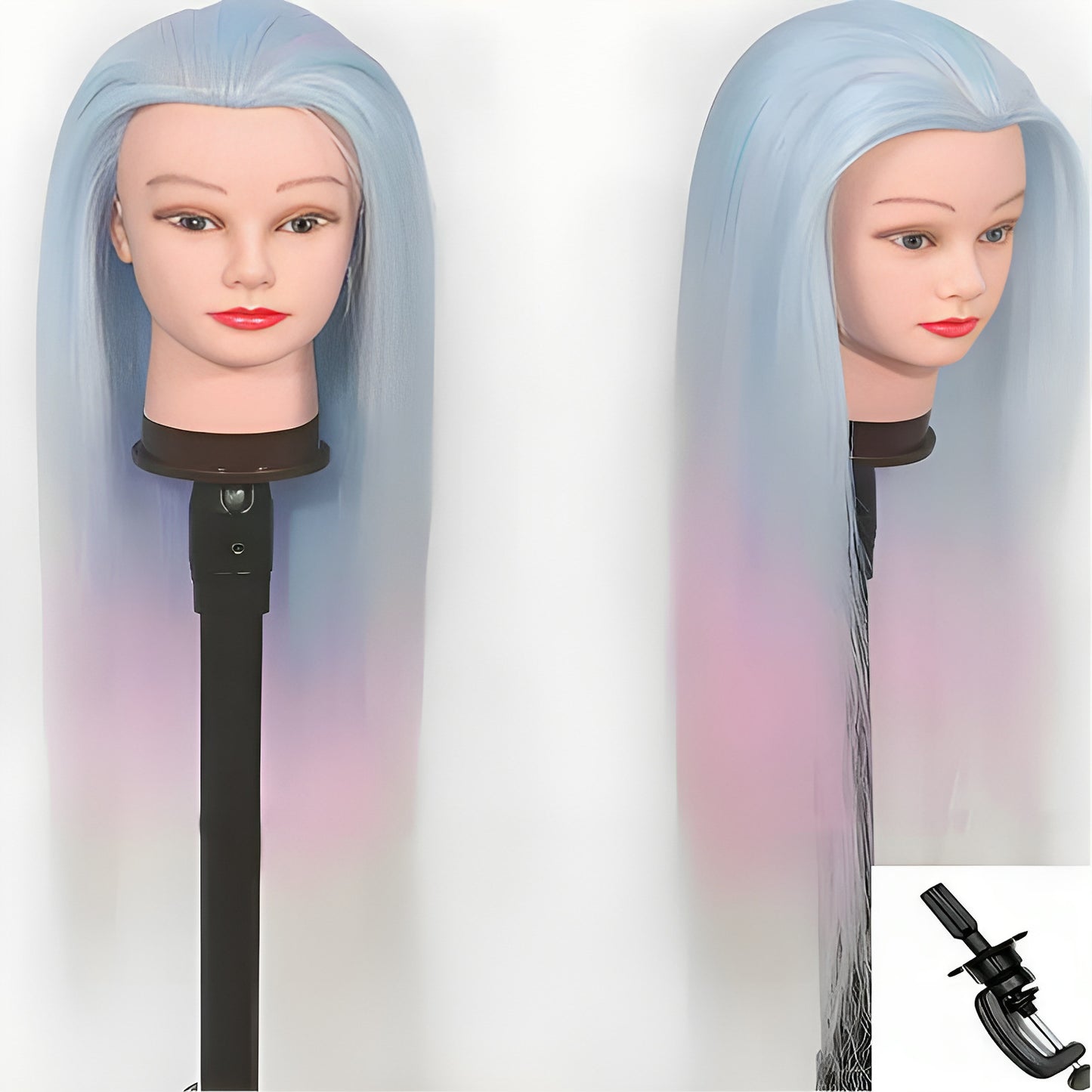 Invisible Halo Modeling Mannequin Head Hairdressing Other Wig