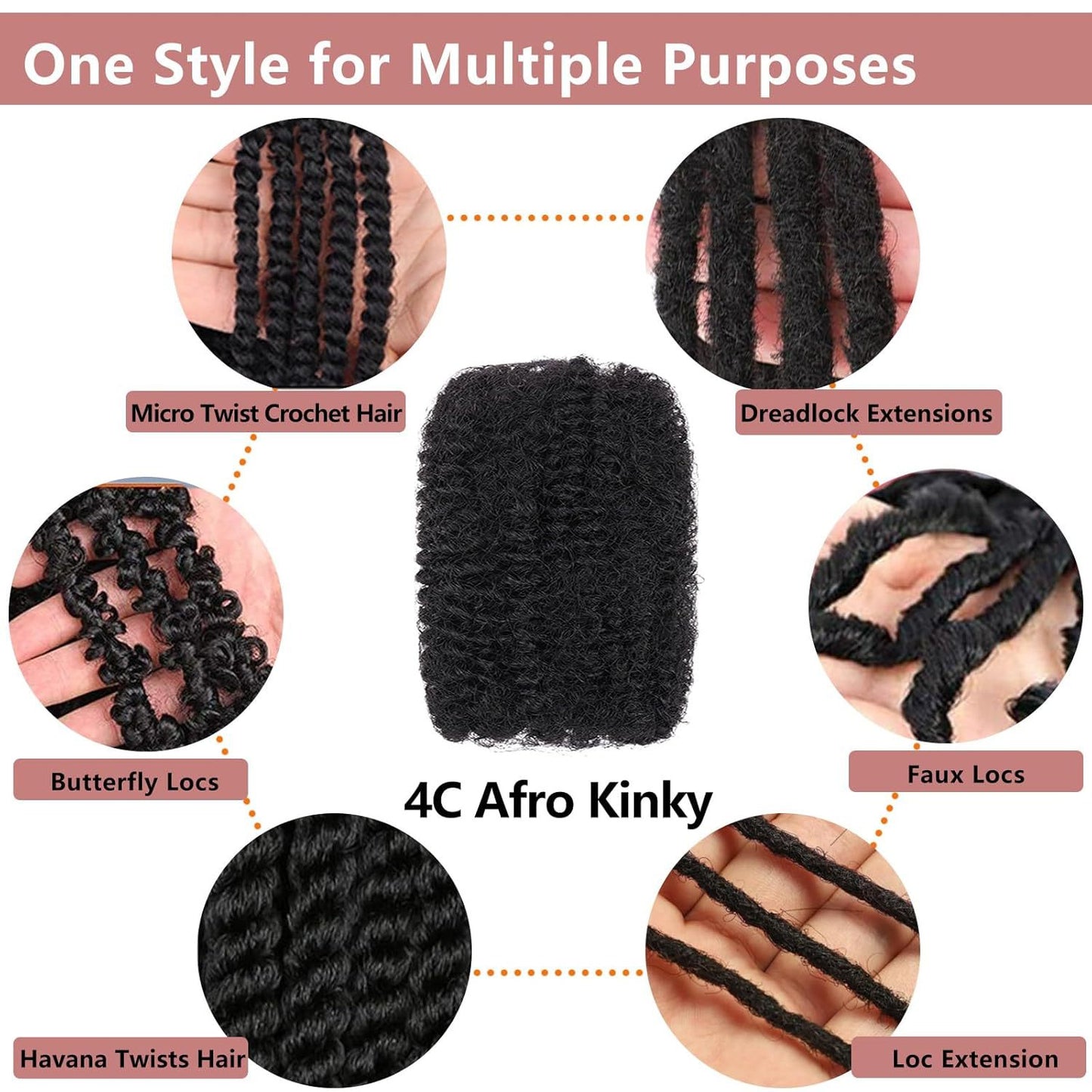 Human Puffy Silk Reggae Dreadlocks Accessories Real Hair Wig