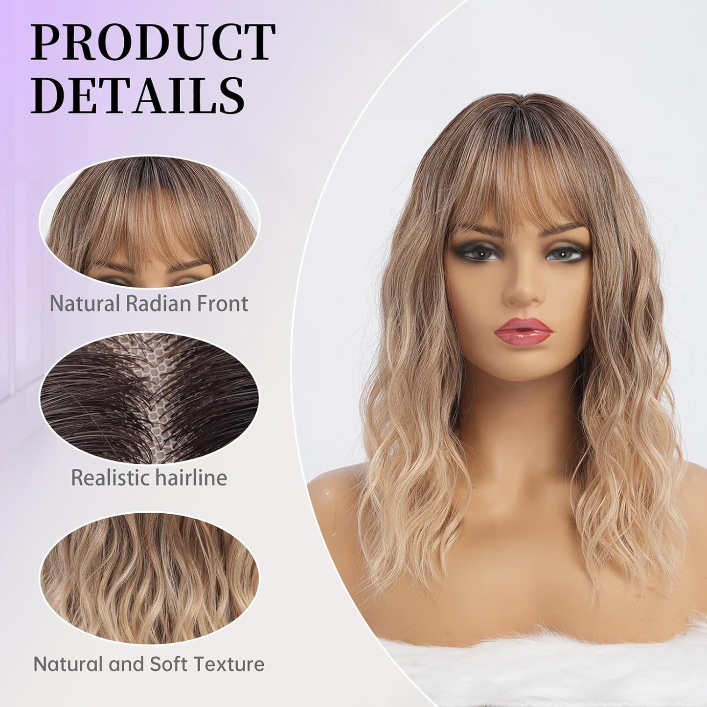 Women's Curly Hair Multiple Colors Chemical Fiber Wig Long Curls