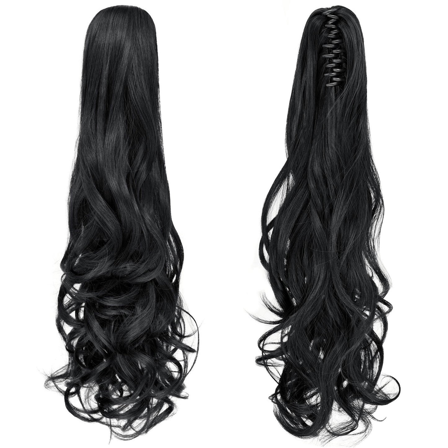 Comfortable Grip High Fiber Bowknot Fluffy Wig Ponytail