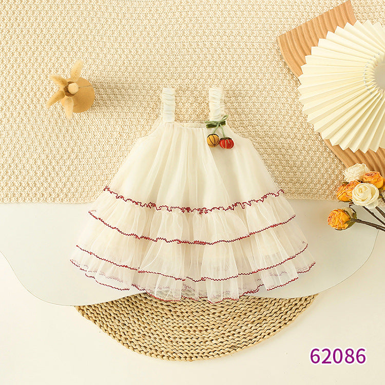 Children's Clothing Summer Sundress Sweet Cute Cool Sling Children's Dress