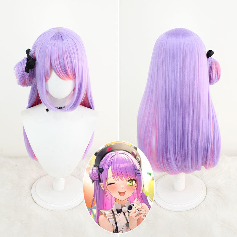 Game Virtual Anchor Idol Always Dark Forever Cos Wig