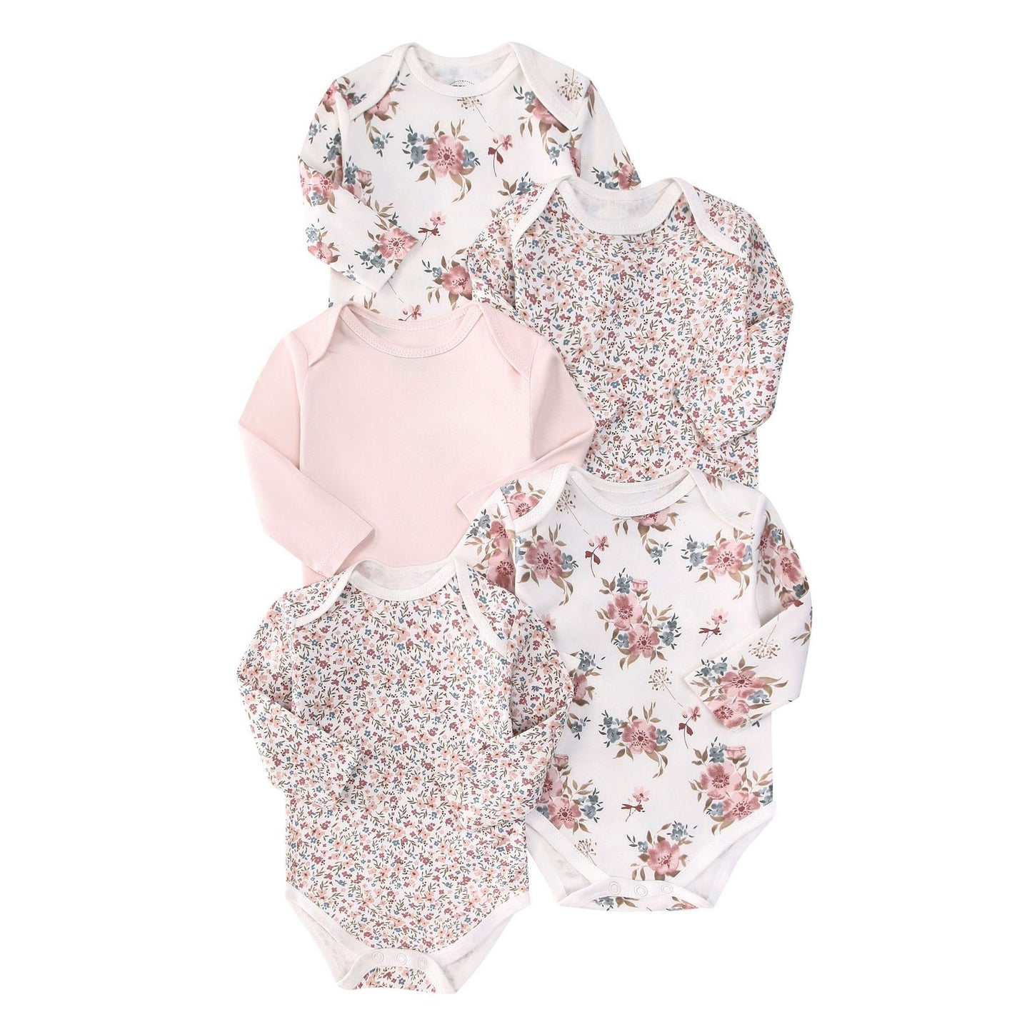 Children's Clothing Infant Rompers Long Sleeve Mixed Color Triangle Jumpsuit, Climbing Suit