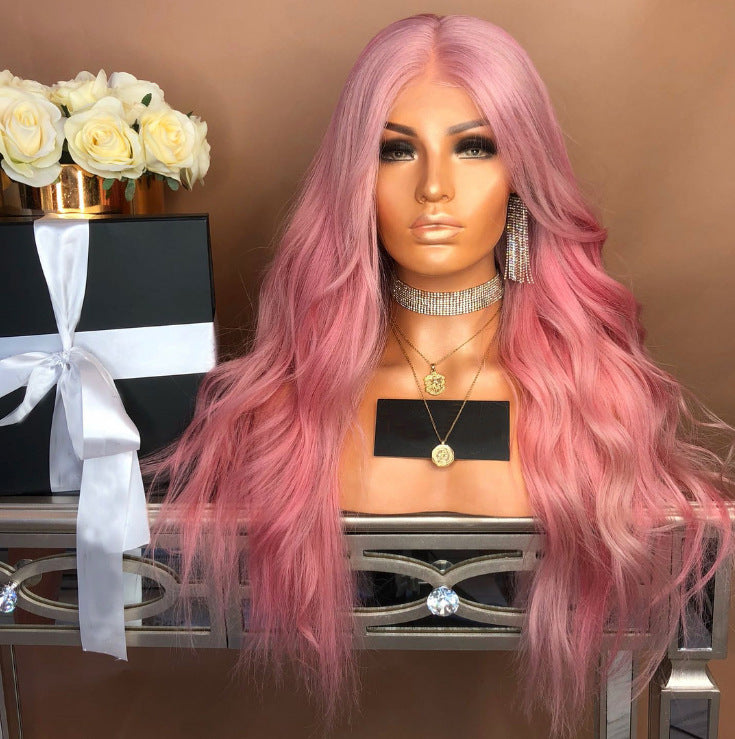 Universal Medium Curly Hair Big Wave Wig Long Curls