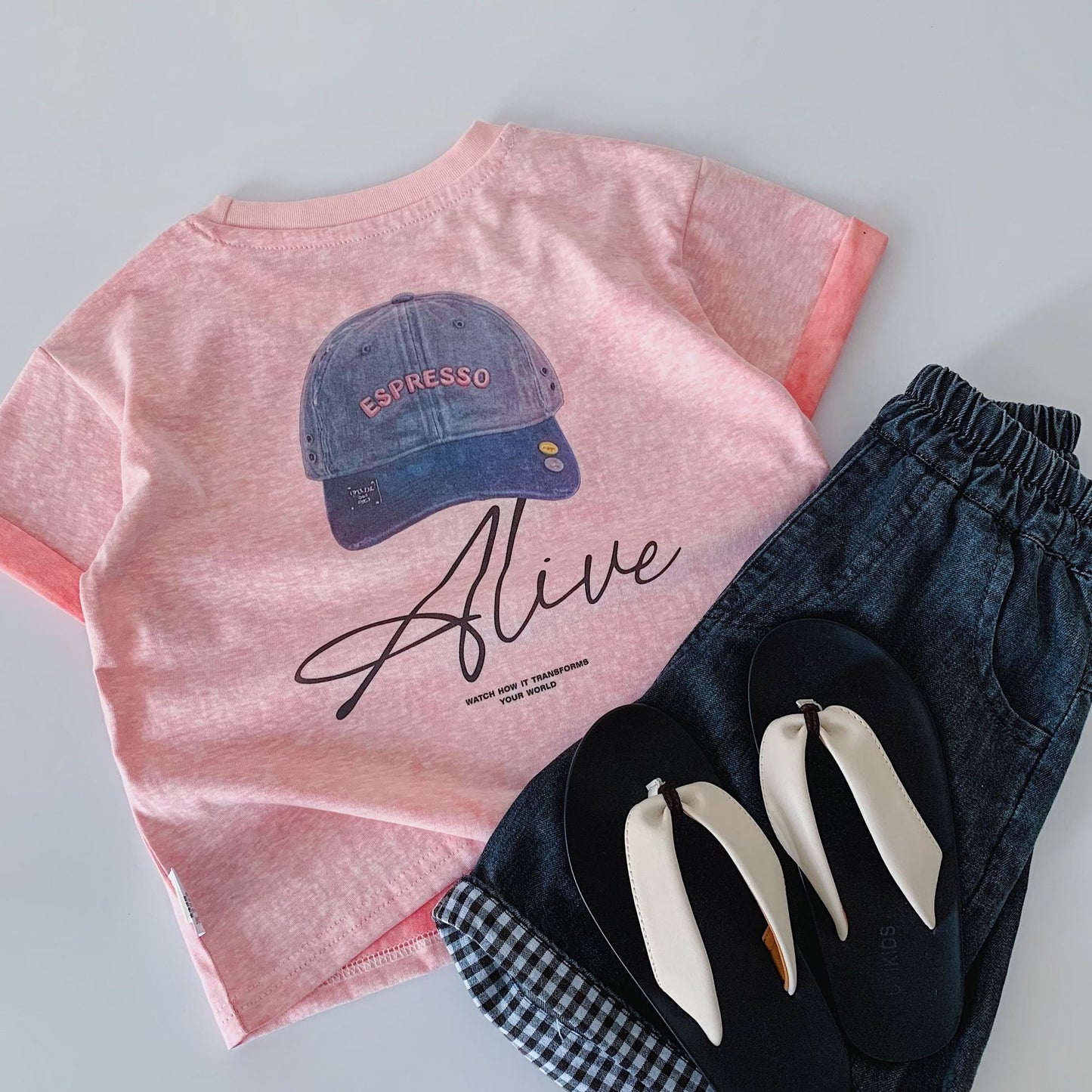 Children's Short-sleeved Summer Boys Solid Color Pullover Bottoming Shirt Fashionable Children's T-shirt