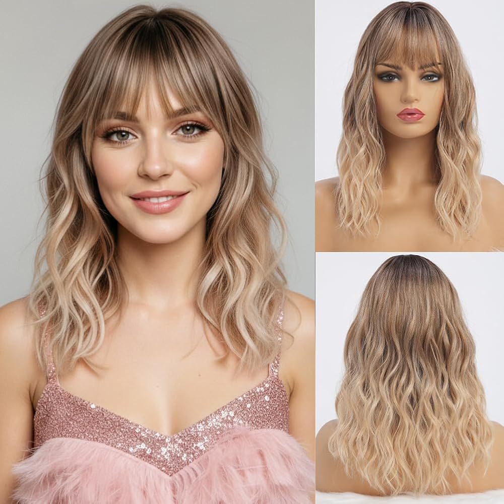 Women's Curly Hair Multiple Colors Chemical Fiber Wig Long Curls