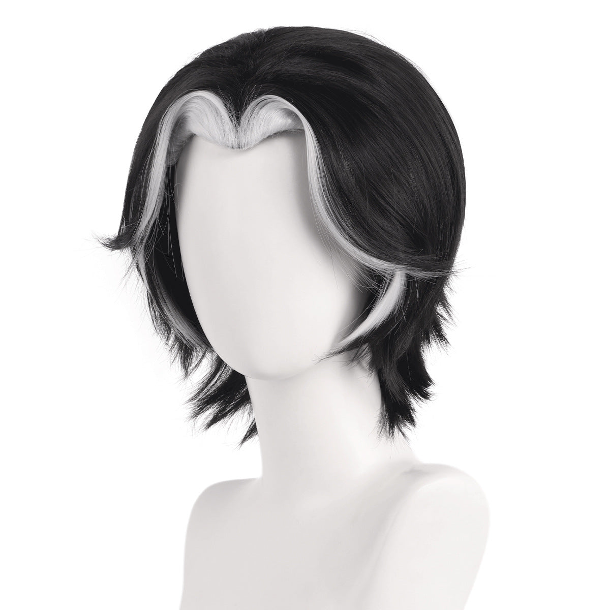 Inn Black Beauty Pointed Dyed White Cos Wig