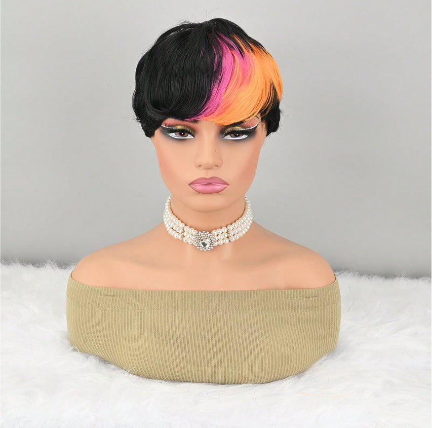Creative Trendy Women's Fashion Synthetic Wigs Wig Short Straight Hair