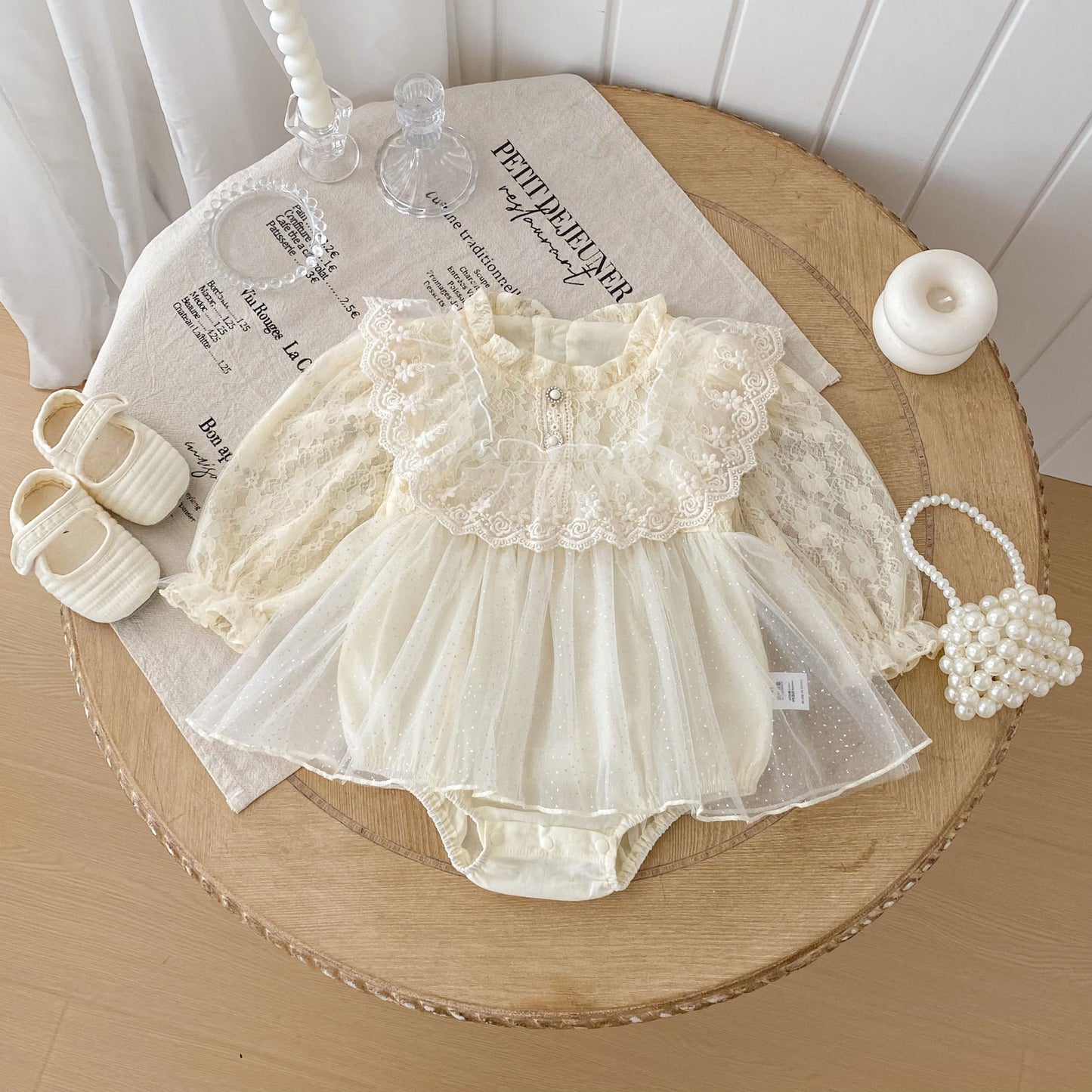 For Babies Princess Jumpsuit First Month Old Jumpsuit, Climbing Suit