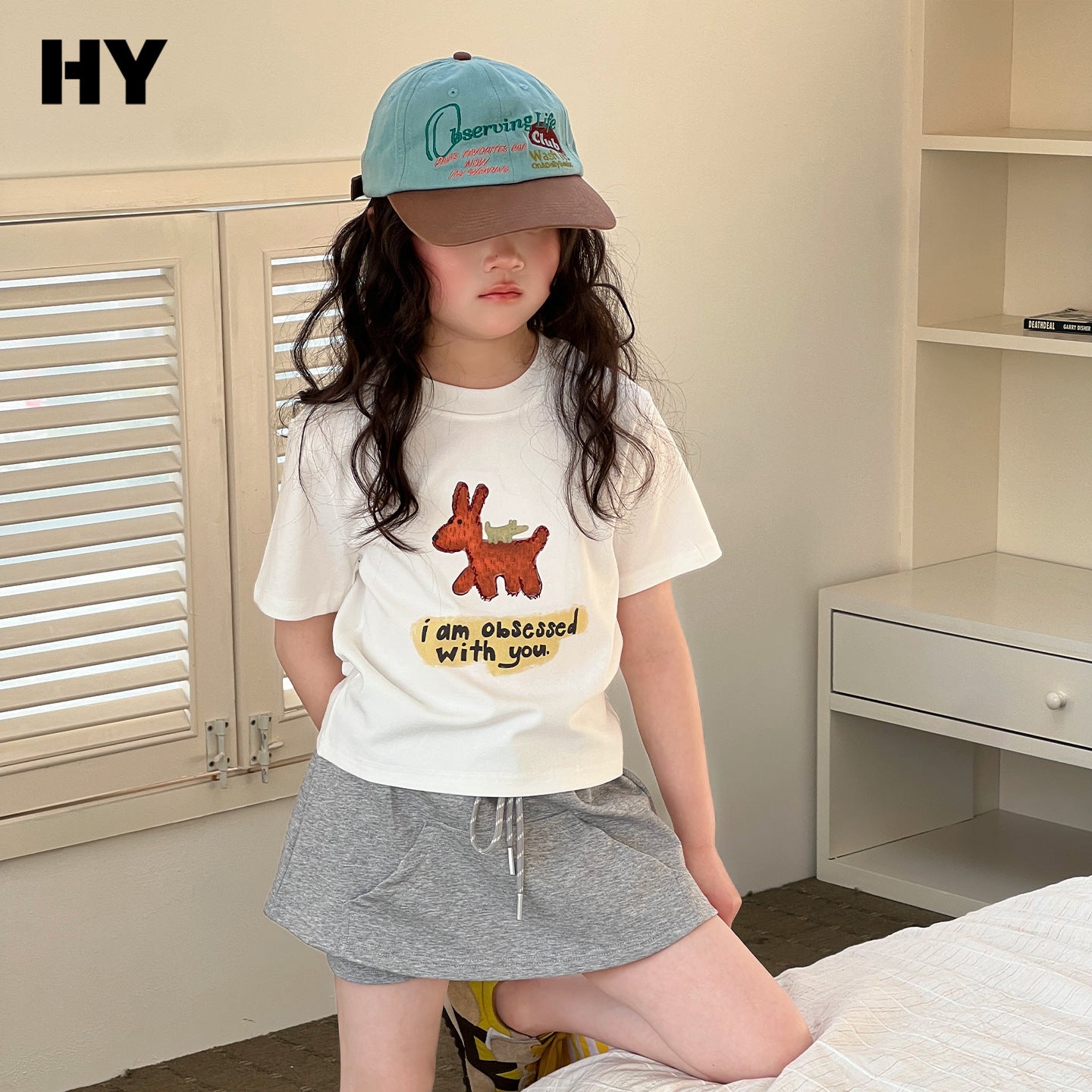 Children's Cartoon Printed Short-sleeved Clothing Top Children's T-shirt