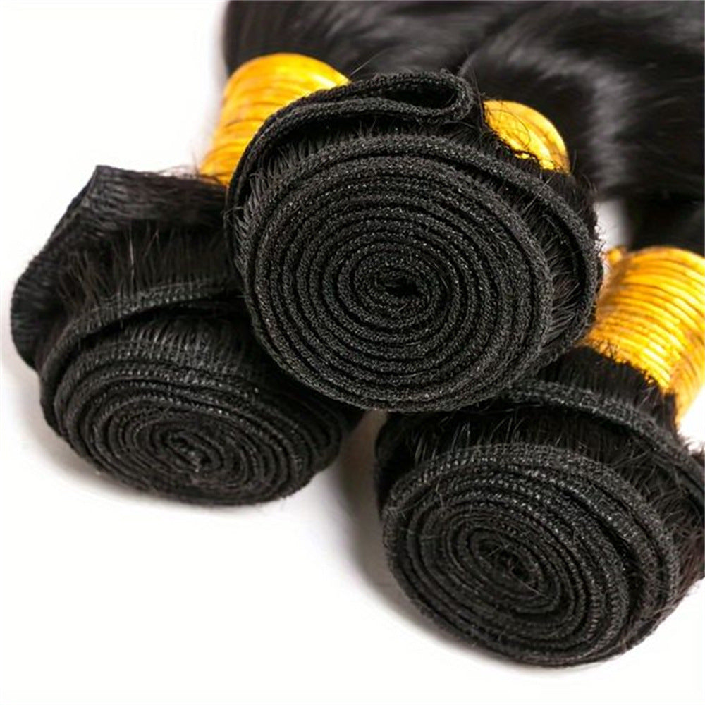 Classic Cool Unique Glamorous All Weft Real Hair Wig