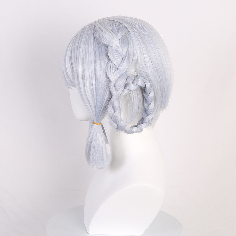 Li Skin Flower Time Letter Simulation Long Scalp Twist Cos Wig