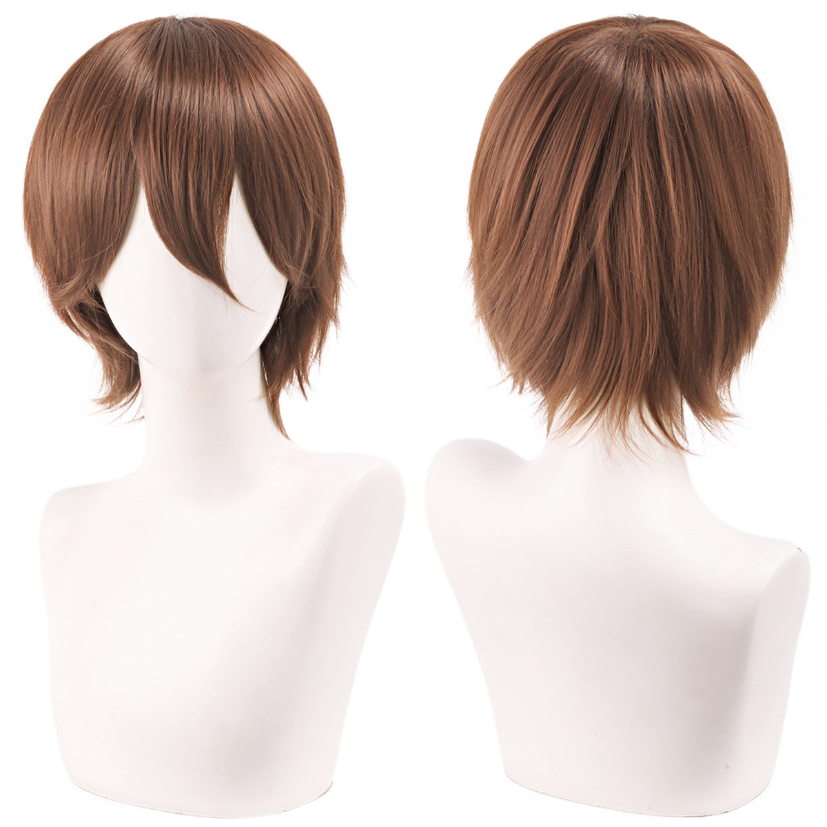 Men's Main Less Short Hair Color Universal Cos Wig