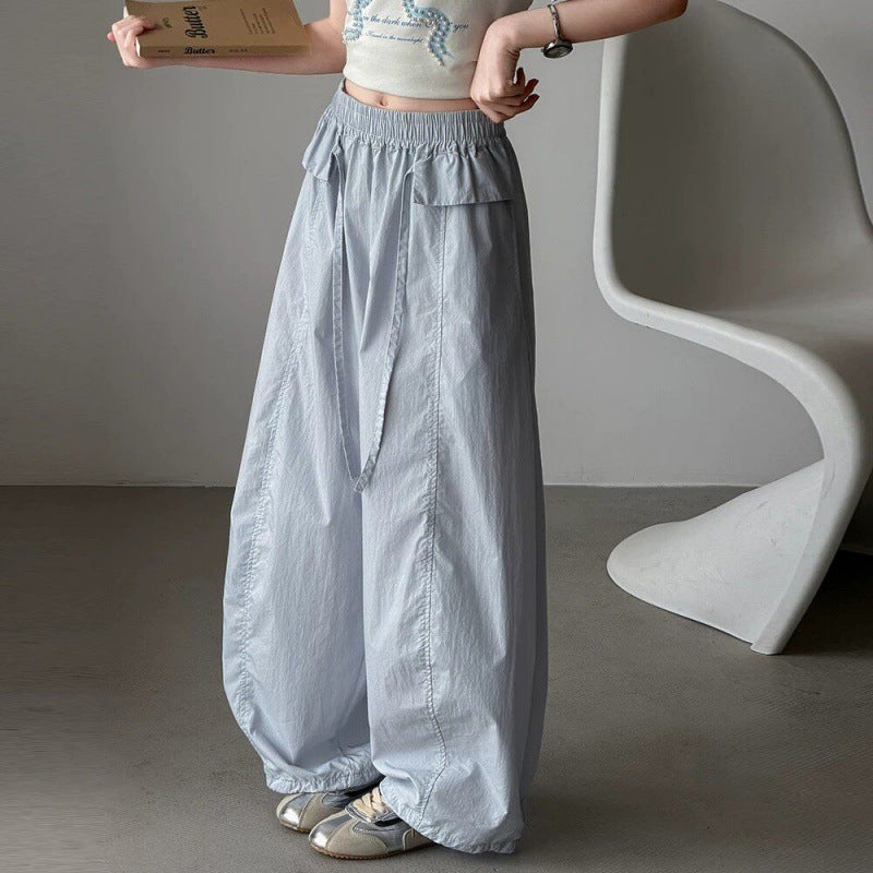 Children's Trousers Summer Thin Korean Style Super Nice Matchet Ice Children's Pants
