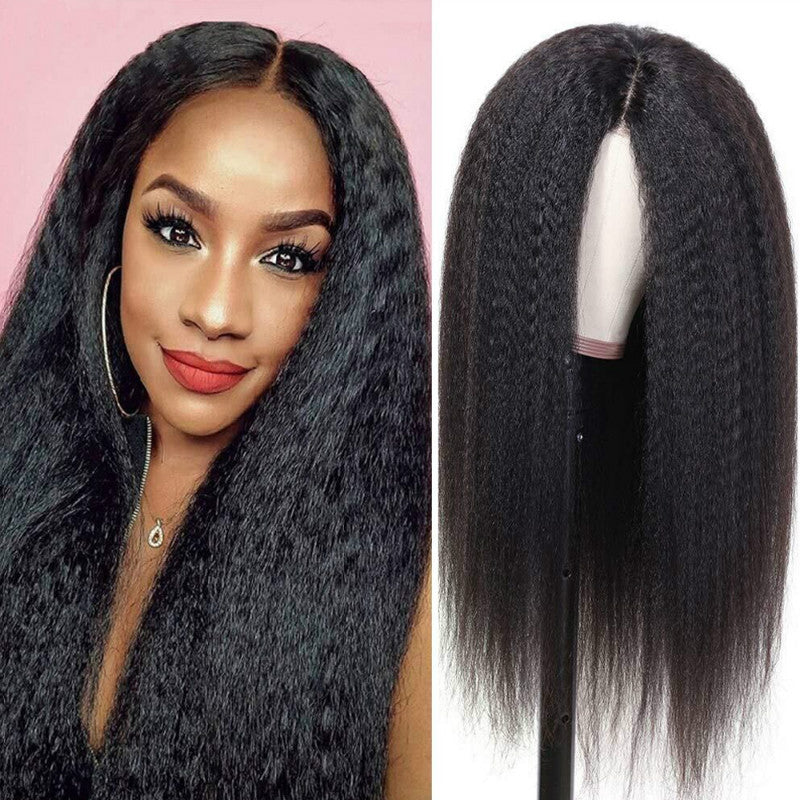 Charming Women's African Mid-length Synthetic Wigs Wig Long Curls