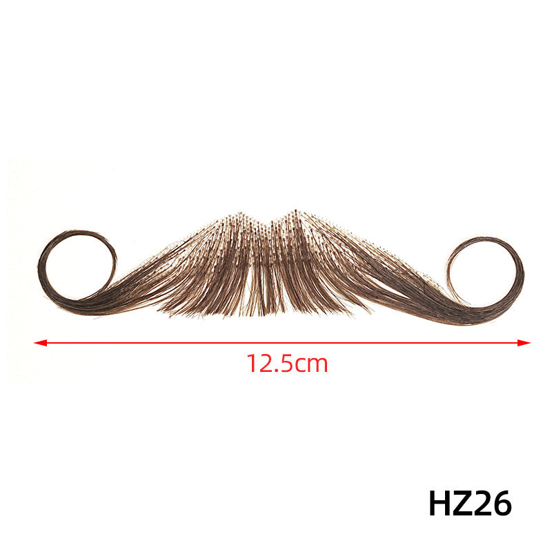 Fake Beard Invisible Seamless Human Hair Eyebrows Film Television Props Other Wig