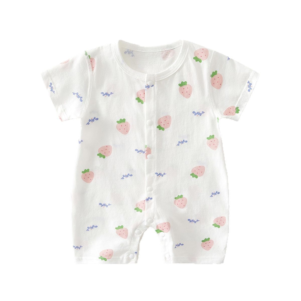 Anyang Clothes Jumpsuit Summer Thin Short Sleeve Air Conditioning Born Jumpsuit, Climbing Suit