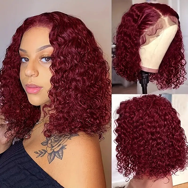 Fashion Front Lace Wigs With Small African Wig Short Curly Hair