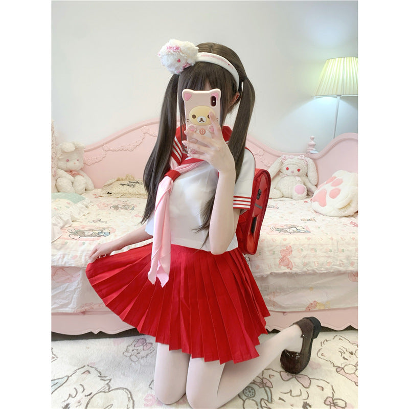 Ponytail Little Radish Female Daily Long Straight Cos Wig