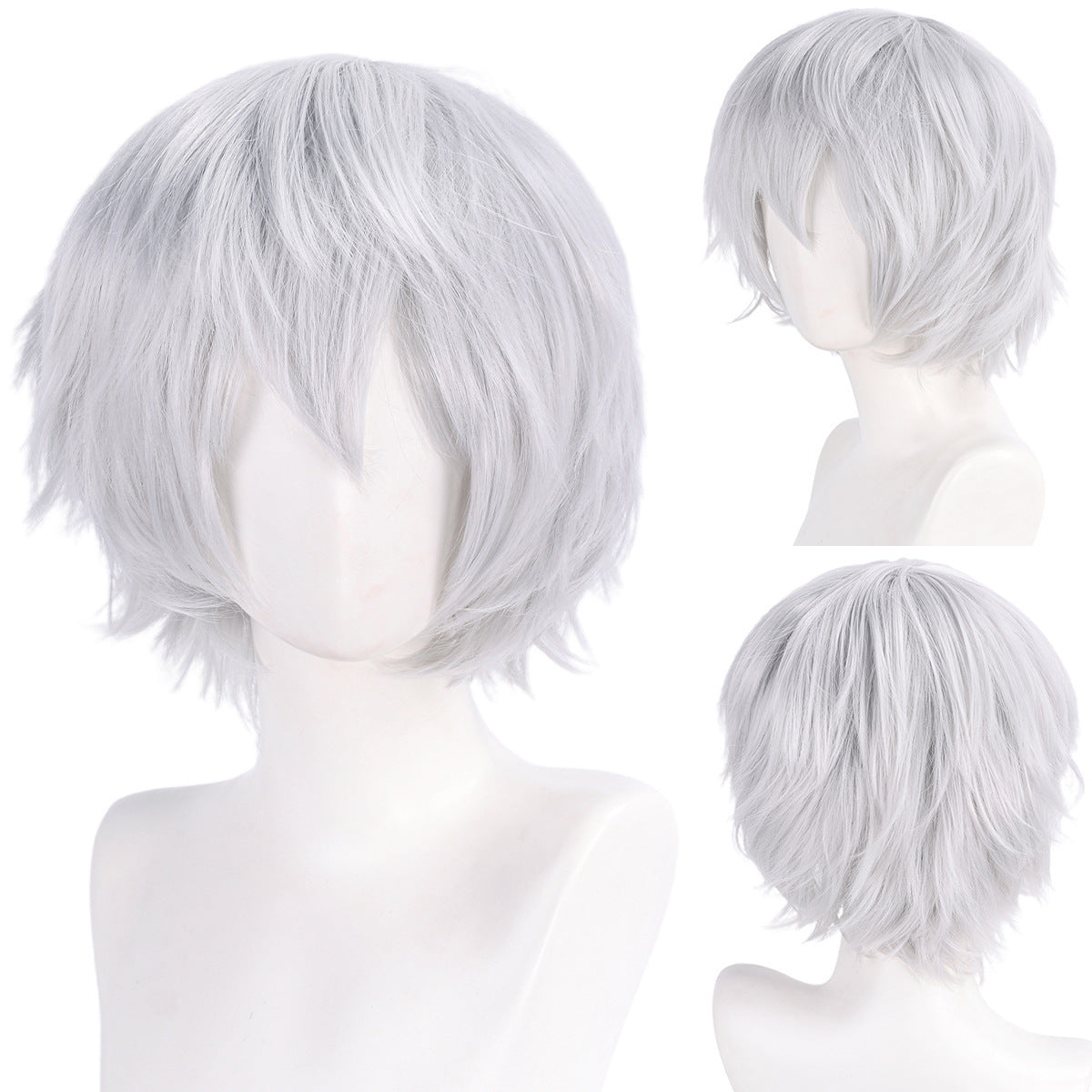 Short Hair Closing Face Top Optional Mao Style Cos Wig