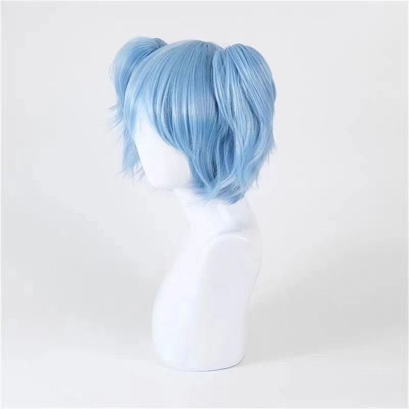 Anime Male Headgear Double Ponytail Modeling Assassin Cos Wig