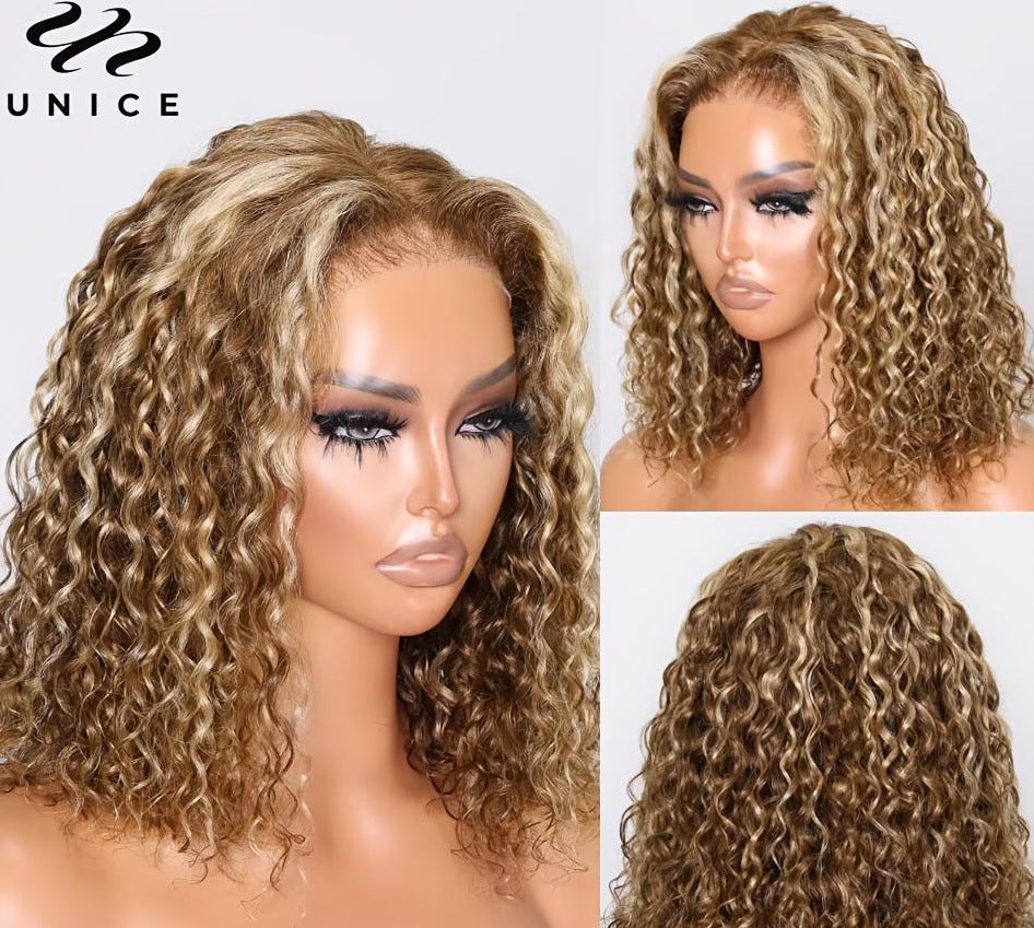 Pretty Comfortable Glamorous Graceful Slouchy Roll Wig Short Curly Hair