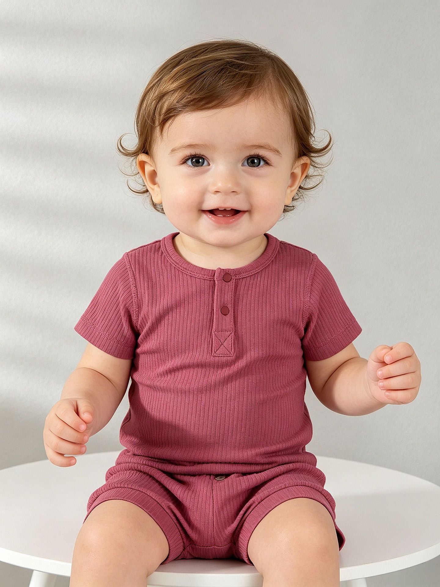 Sleeve T-shirt Shorts Sheath Pants Two-piece Breathable Pajamas Children's Suit