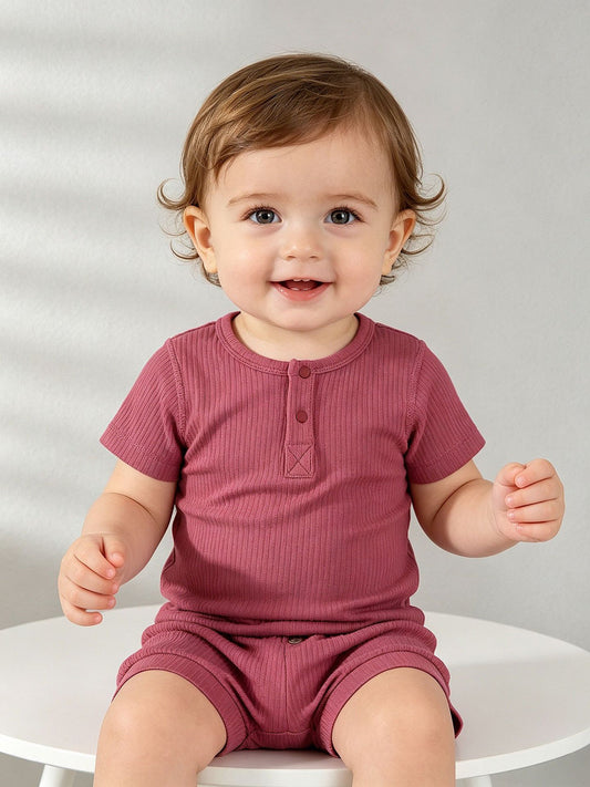 Sleeve T-shirt Shorts Sheath Pants Two-piece Breathable Pajamas Children's Suit