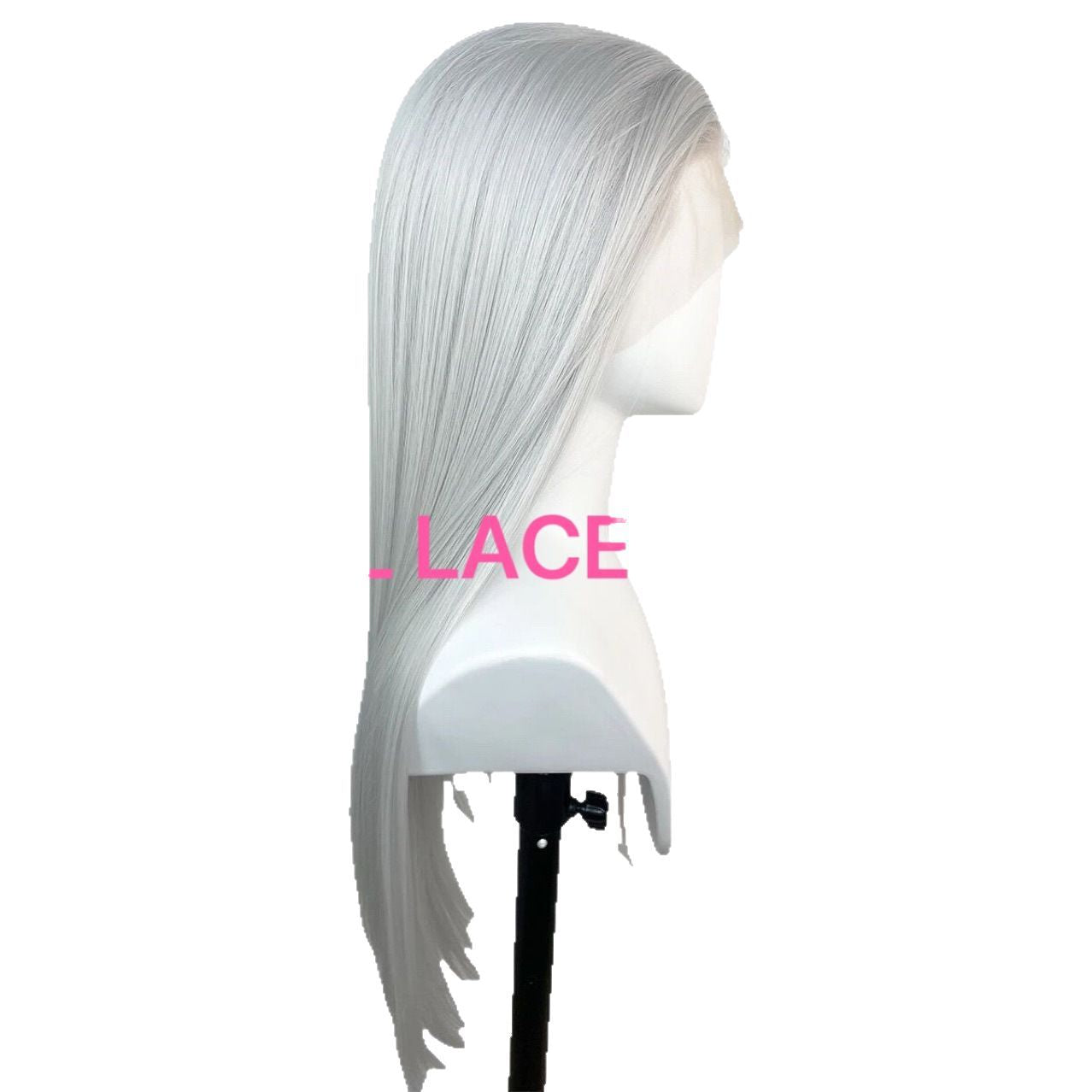 Front Lace Head Cover Ao Sier Brown Three Pointed Beauty Long Straight Wig