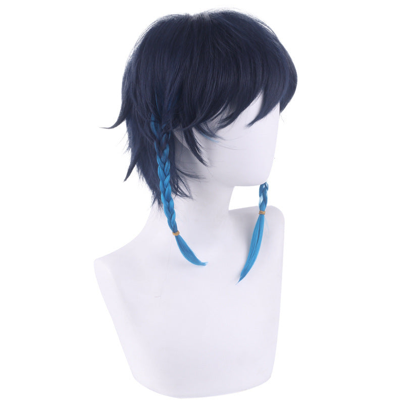 Model Wendi Twist Braid Modeling Gradient Cos Wig