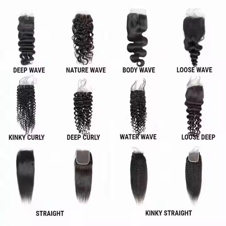 Natural Color Transparent Lace Net Hair Piece Real Wig